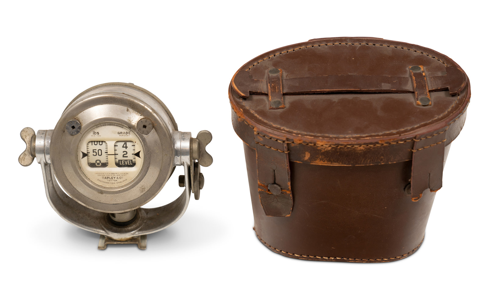 Tapley & Co. Performance Meter with Leather Case Gooding & Company